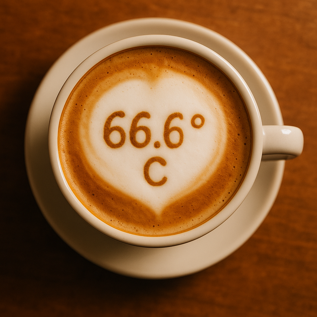 Devil's temptation, best served at 66.6° C
